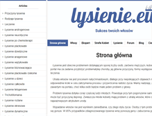 Tablet Screenshot of lysienie.eu